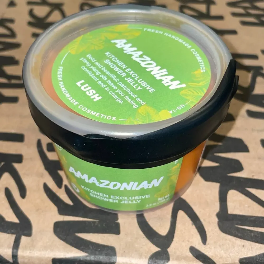 LUSH Amazonian Shower Jelly 3.5oz NEW Kitchen Exclusive April 2026 Tropical Rare